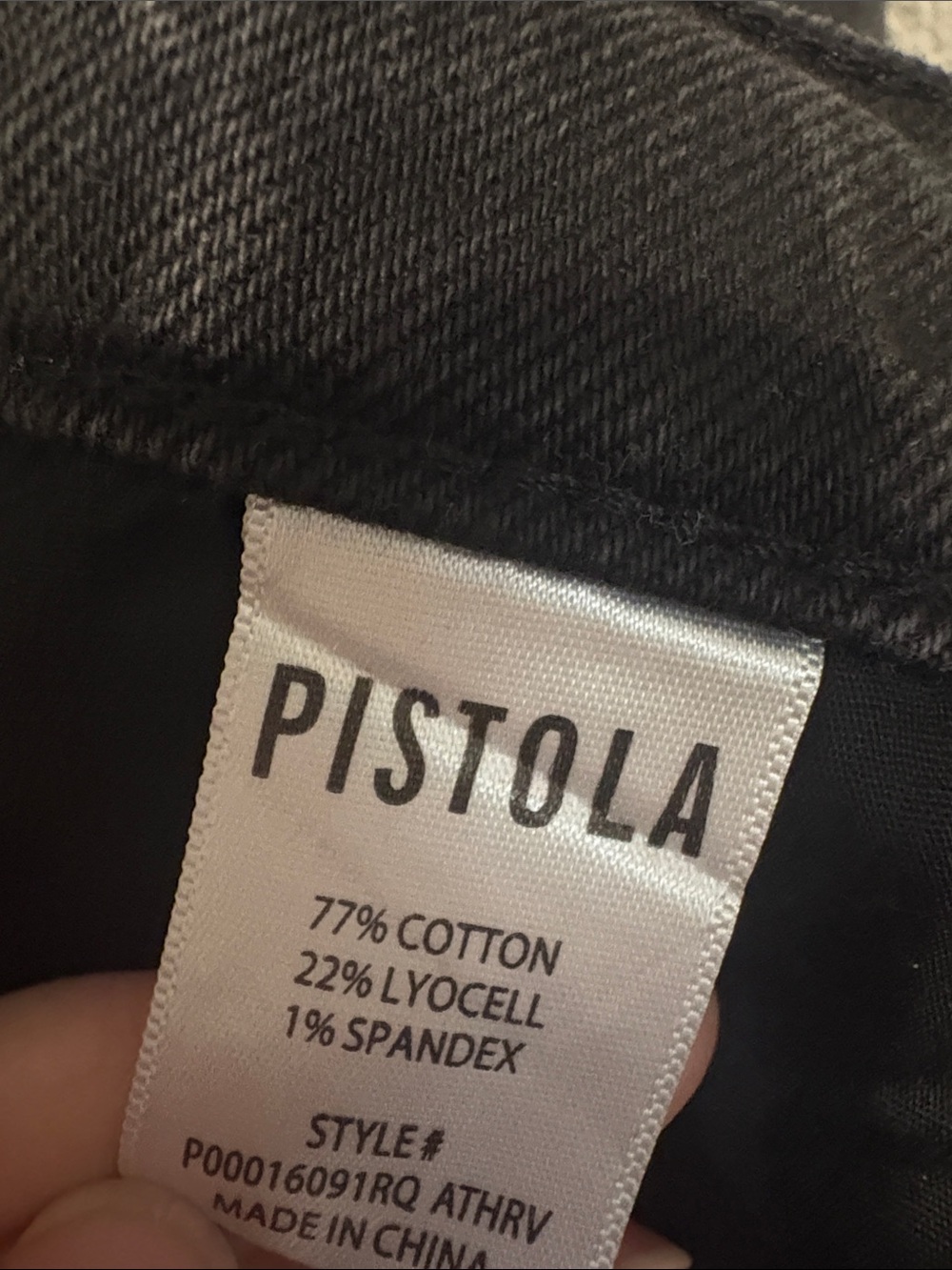 pistola Washed Black Ally Ankle Boot 31 - Picture 8 of 8